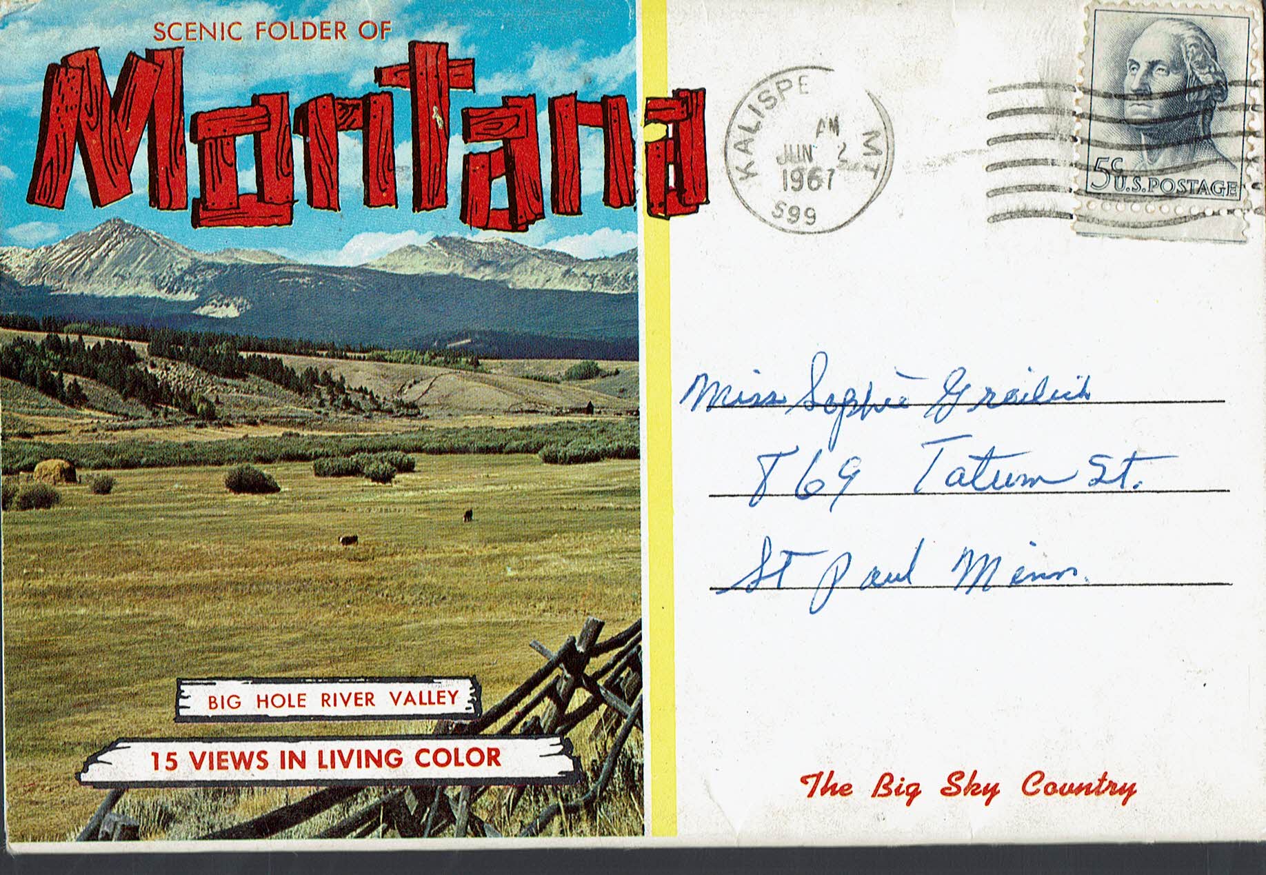 Vintage Postcards from Montana